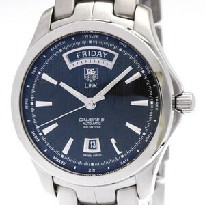 TAG HEUER Link Calibre 5 Day Date Automatic Mens Watch WJF2010 Polished